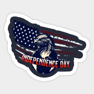 Independence Day USA Sticker